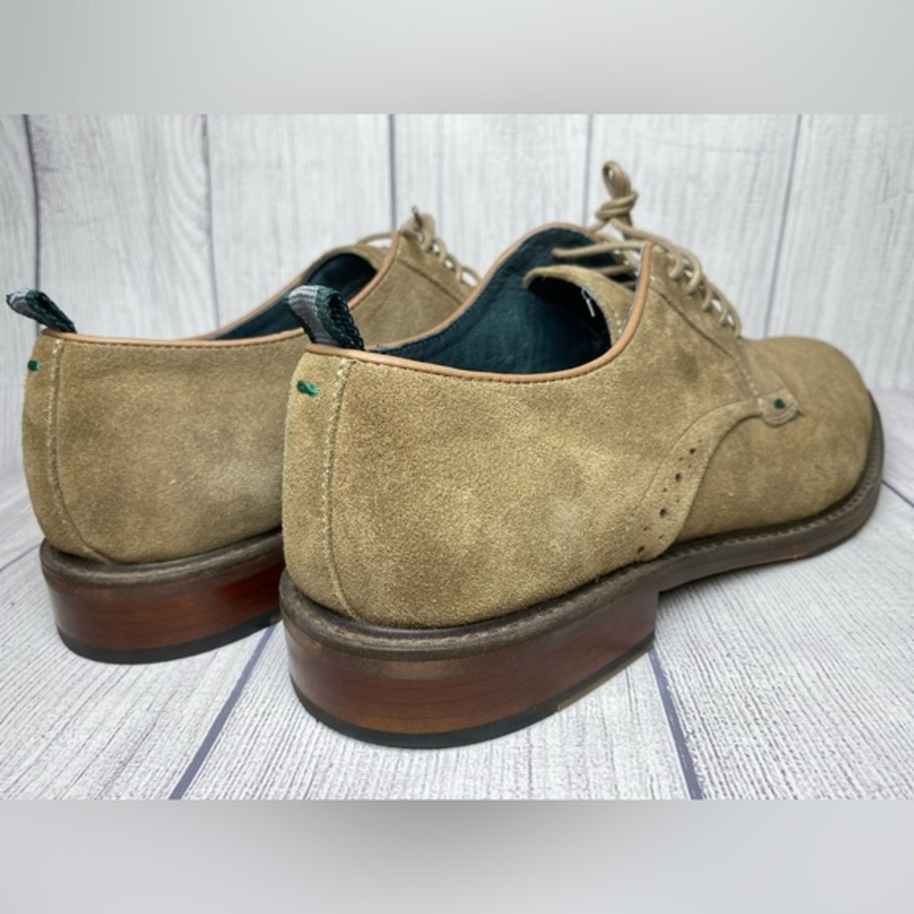 Men Size 12 EU 45 Rodd & Gunn Whitmore Street Plain Oxford Derby Taupe Pre-Owned - Picture 7 of 11